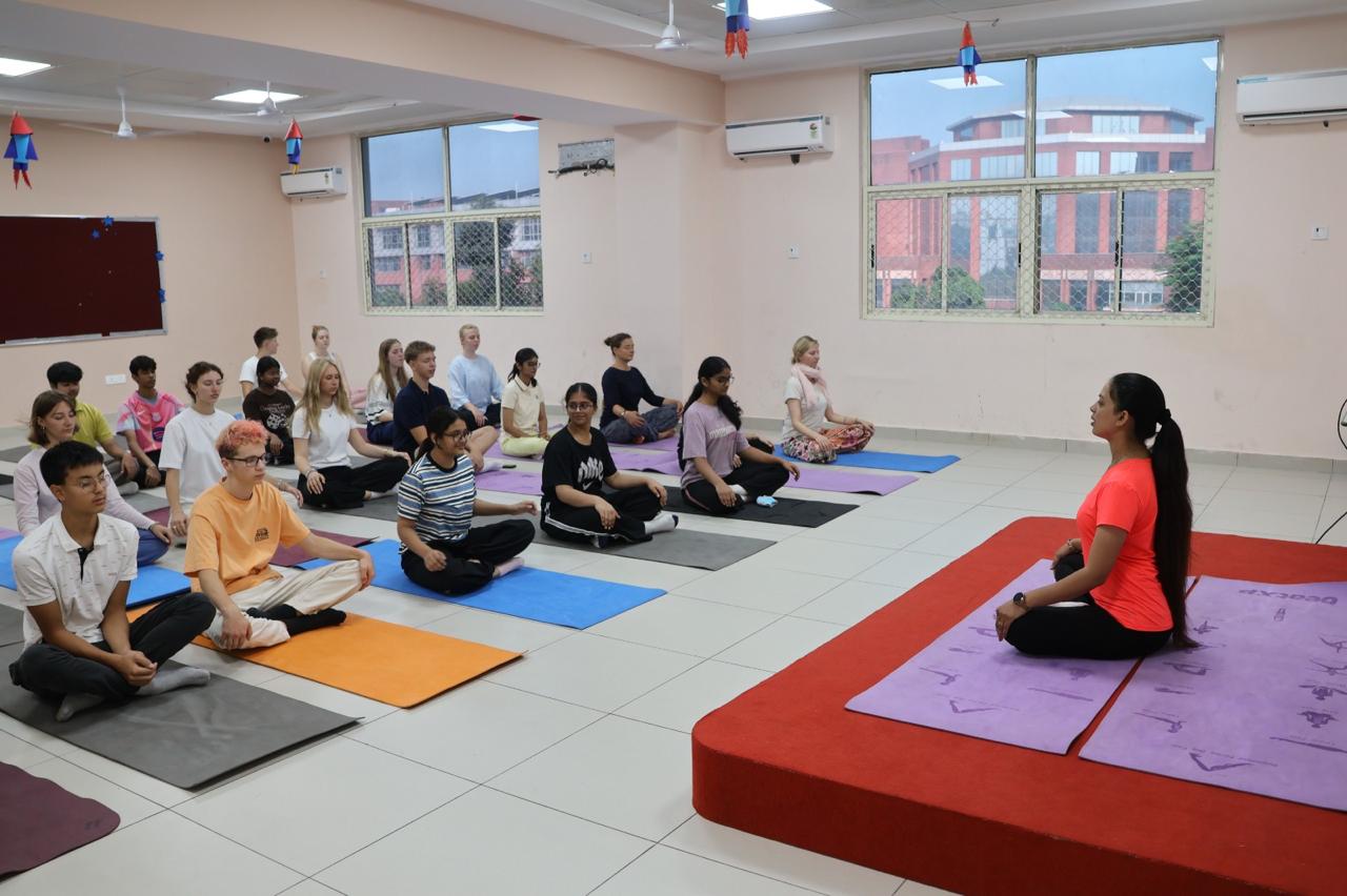 A Moment of Calm: Yoga Session
